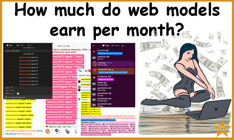 How much do webcam models earn? Websites for work, real earnings in 2024